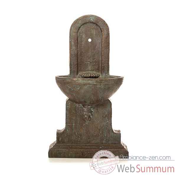Fontaine-Modele Helene Fountain, surface granite avec bronze-bs3386gry/vb