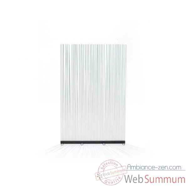 Decoration lumineuse set tryptique bois massif et tiges fibre de verre, blanc Extremis -SB404HD3 + SSGW0318030