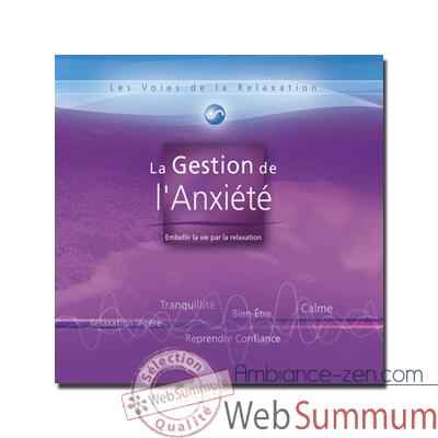 CD - Gestion de l'anxiete - Les voies de la relaxation