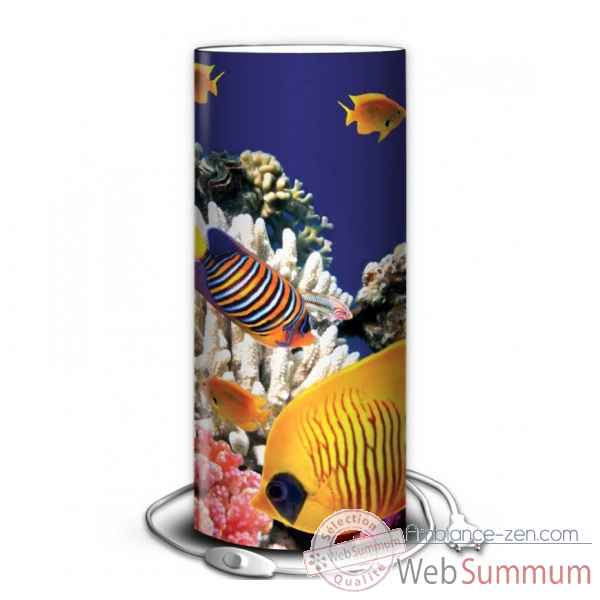 Lampe faune marine coraux et poissons tropicaux -FM1221