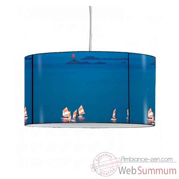 Lampe suspension collection plisson bateaux optimistes -PL1604SUS