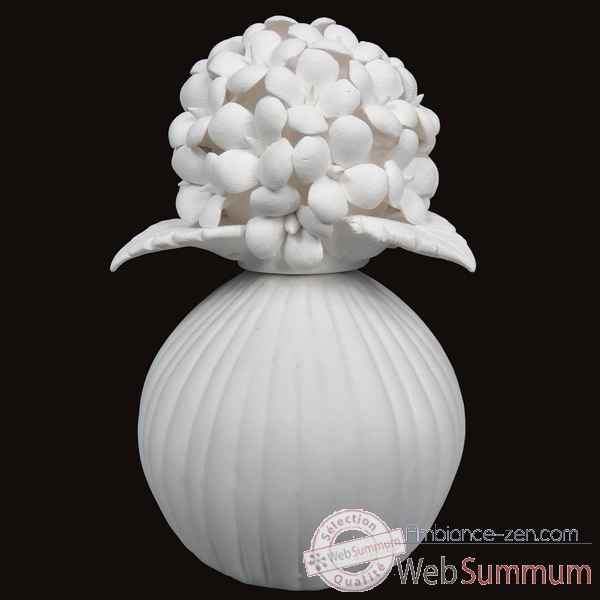 Diffuseur floral hortensia blanc Produits Zen -DCHW