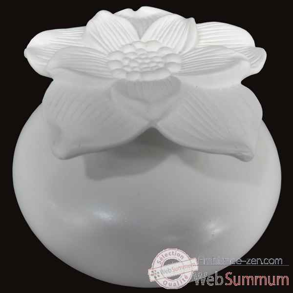 Diffuseur floral rose blanc Produits Zen -DCRW
